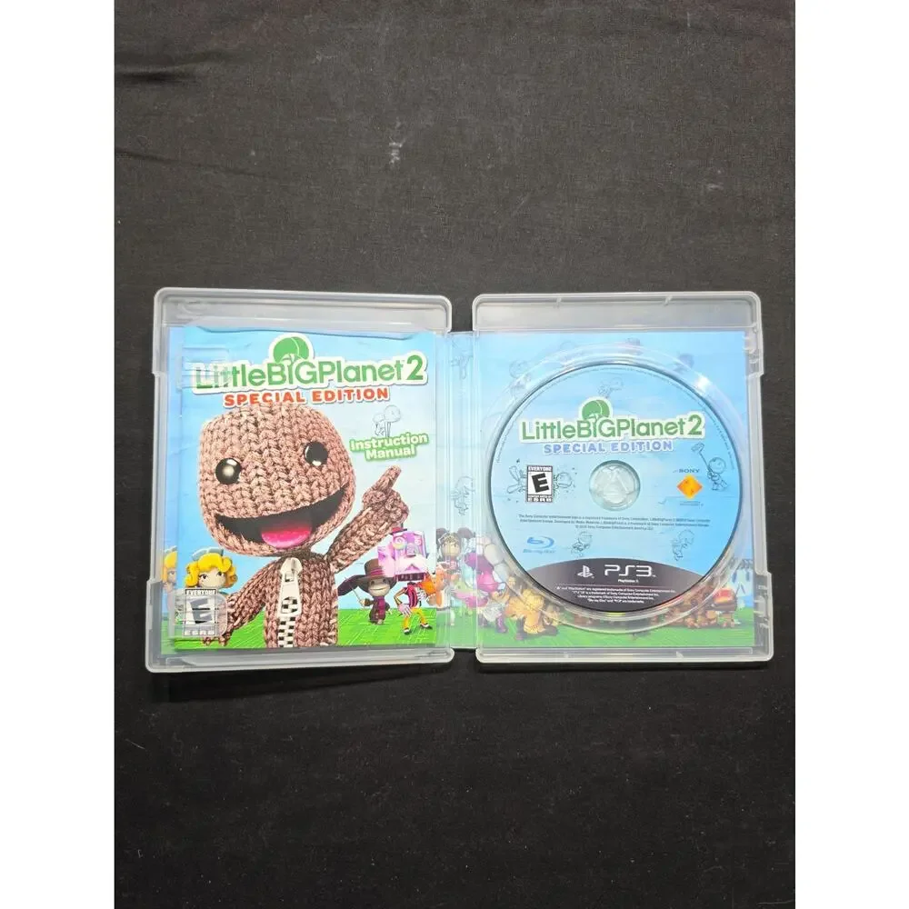 LittleBigPlanet 2 -- Special Edition (Sony PlayStation 3, 2011) Cib Ps3 Tested